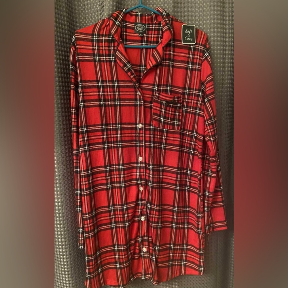 Brand new plaid night gown